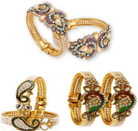 JSD Alloy Gold-plated Kada(Pack of 6)