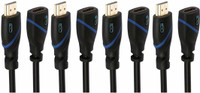 C&E CNE511375 0.9 m HDMI Cable(Compatible with HDTV, Black)