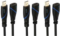 C&E CNE524092 0.9 m HDMI Cable(Compatible with Computer, Black)