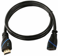 C&E CNE552705 0.9 m HDMI Cable(Compatible with Audio video, Black, Pack of: 5)