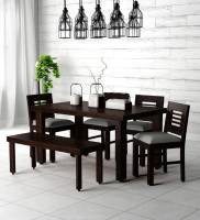 Unique Furniture Solid Wood 6 Seater Dining Set