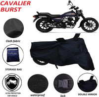 Cavalier Burst Two Wheeler Cover for Bajaj(Avenger 150 Street, Black)