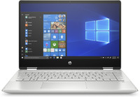 (Refurbished) HP Pavilion x360 Core i7 10th Gen - (8 GB/512 GB SSD/Windows 10 Home) 14-dh1180TU 2 in 1 Laptop(14 inch, Mineral Silver, 1.58 kg)