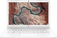 (Refurbished) HP Chromebook Celeron Dual Core - (4 GB/64 GB EMMC Storage/Chrome) 14-ca003TU Laptop(14 inch, SNow White, 1.53 kg)