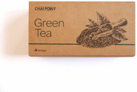 chai point Green tea-25pcs Unflavoured Green Tea Bags Box(25 Bags)