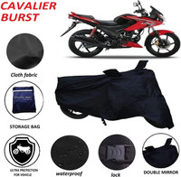 Cavalier Burst Two Wheeler Cover for Honda(CBF Stunner, Black)