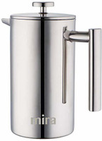 MIRA Brands AZB01FWLZ1RI 2 Cups Coffee Maker(Steel)