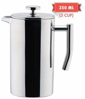 MIRA Brands AZB00OD9X3S0 3 Cups Coffee Maker(Steel)