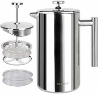 Secura AZB07D34Q4VG 6 Cups Coffee Maker(Steel)