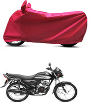 Bikenwear Two Wheeler Cover for Honda(Victor GLX, Pink)