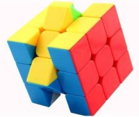 Dream Mart High Speed Stickerless 3x3 Magic Cube Puzzle Game Toy (1 Pieces)(1 Pieces)