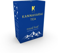 Kannavarai Tea Royal Leaf 500 gms X 2 packs Herbs Black Tea Box(1 kg)