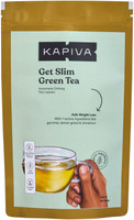 Kapiva Ayurvedic Green Tea with Garcinia Cambogia - Helps Detox, Weight Loss and Body Cleansing Cinnamon, Lemon Grass, Garcinia Green Tea Pouch(100 g)