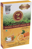 ZINGYSIP Instant Orange Tea Flavour Orange Tea Vacuum Pack(100 g)