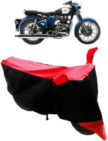 Everland Two Wheeler Cover for Royal Enfield(Bullet 350, Red)