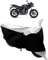 Elegance Two Wheeler Cover for Bajaj(Pulsar 180 DTS-i, White)
