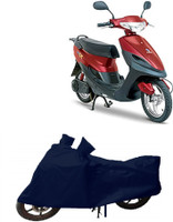 Yuneik Two Wheeler Cover for Avon(E Scoot, Blue)