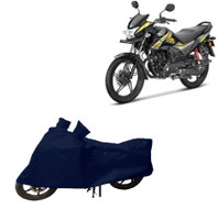 Yuneik Two Wheeler Cover for Honda(CB Shine, Blue)
