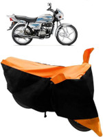 Everland Two Wheeler Cover for Hero(Splendor Plus, Orange)