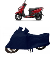 Yuneik Two Wheeler Cover for Honda(Grazia, Blue)