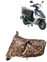 Yuneik Two Wheeler Cover for Bajaj(Fusion, Multicolor)