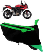 Everland Two Wheeler Cover for Bajaj(Pulsar AS 150, Green, Black)