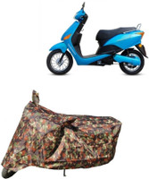 Yuneik Two Wheeler Cover for Hero(Electric Optima, Multicolor)