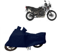 Yuneik Two Wheeler Cover for Triumph(Tiger 800 XCA, Blue)