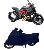 Yuneik Two Wheeler Cover for Ducati(Diavel, Blue)