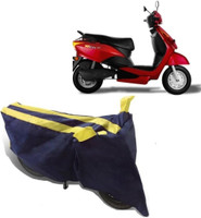 Elegance Two Wheeler Cover for Electric Cruz(Yo, Yellow, Blue)