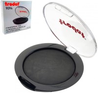 Trodat Inkless Fingerprint Pad/Thumbprint Pad/Elegant Design(Set Of 1, Black)