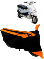 Elegance Two Wheeler Cover for Hero(Electric, Orange)