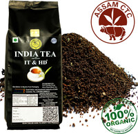 IT & HD 500 gm Assam & Dooars Premium CTC Black Tea (Milk & Black Tea Special Garden Blended) Black Tea Pouch(500 g)