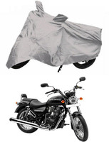 Autoaces Two Wheeler Cover for Royal Enfield(Thunderbird 350, Silver)