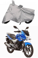 Autoaces Two Wheeler Cover for Bajaj(Discover 150 f, Silver)