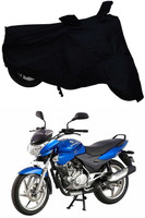 Autoaces Two Wheeler Cover for Bajaj(Discover 150 s, Black)