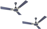 Polycab Eleganz 1200 mm Ultra High Speed 3 Blade Ceiling Fan(Indigo-Blue, Pack of 2)
