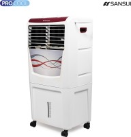 View Sansui Zephyr 37 Room/Personal Air Cooler(White, Red, 37 Litres) Price Online(Sansui)
