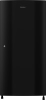 View Haier 195 L Direct Cool Single Door 3 Star (2020) Refrigerator(Black Brushline, HRD-1953CKS-E)  Price Online
