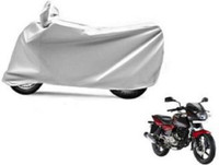 High Quality Two Wheeler Cover for Bajaj(Pulsar 180 DTS-i, Silver)