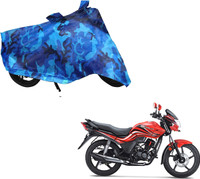 WolkomHome Two Wheeler Cover for Hero(Passion, Multicolor)