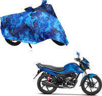 WolkomHome Two Wheeler Cover for Honda(Livo, Blue)