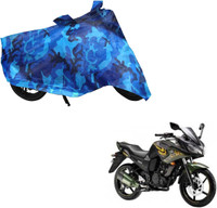 WolkomHome Two Wheeler Cover for Yamaha(Fazer, Blue)