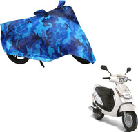 WolkomHome Two Wheeler Cover for Mahindra(Duro, Blue)
