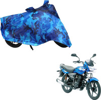 WolkomHome Two Wheeler Cover for Bajaj(Platina, Blue)