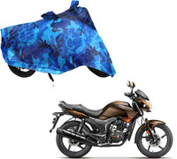 WolkomHome Two Wheeler Cover for Hero(Hunk, Blue)