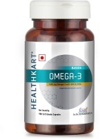 Healthkart Omega 3 1000mg (with 180mg EPA and 120mg DHA) Fish Oil Supplement(90 No)