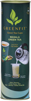 GREENFIT MASALA GREEN TEA -15 CUPS Ginger, Cinnamon, Cardamom, Cloves, Black Pepper Green Tea Tin(27 g)