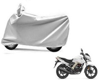 High Quality Two Wheeler Cover for Honda(CB Unicorn, Silver)