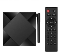X96 4GB 64GB Tanix ATX6S Android 10.0 TV Box Supports 6K 4K 1080P WiFi Bluetooth Miracast USB 3.0 Smart TV Box Media Streaming Device(Black)